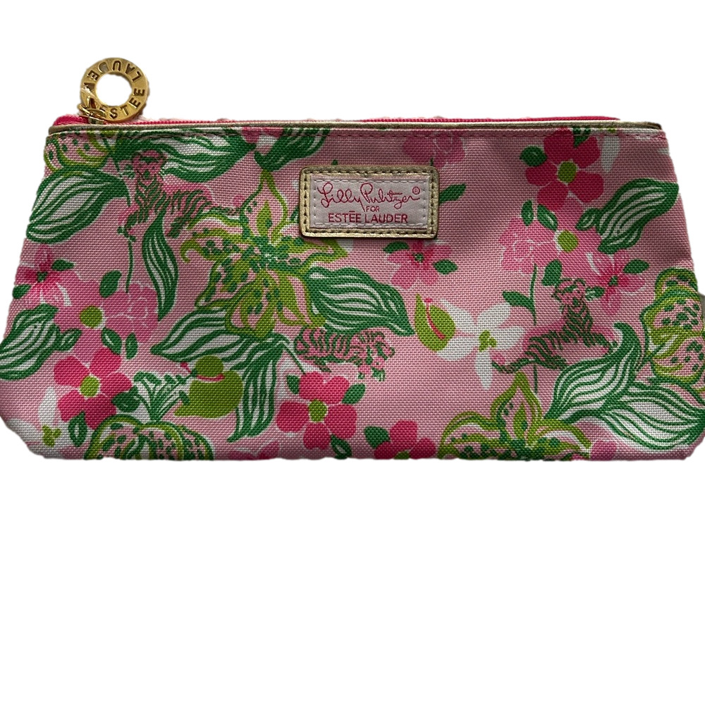 Lilly Pulitzer Estée Lauder makeup bag NWOT